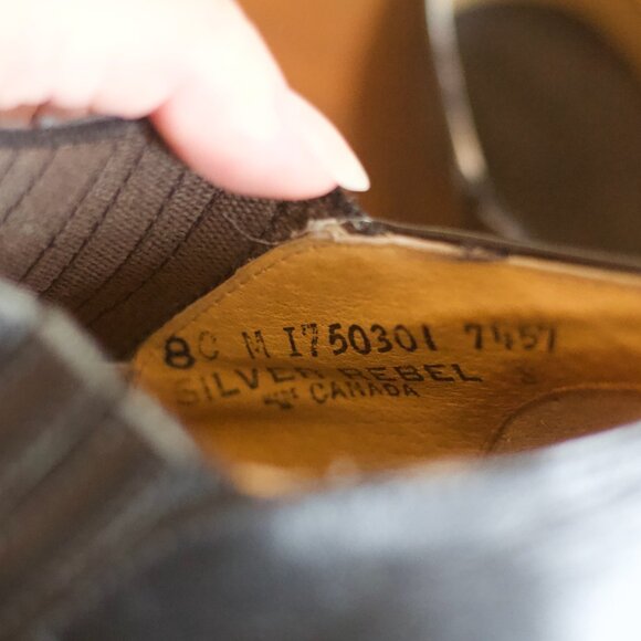 Vintage Women’s Leather Western Ankle Boots - Picture 4 of 4